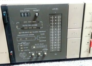 Vintage Pioneer Stereo Cassette Tape Deck Model No.  CT - 8R 3