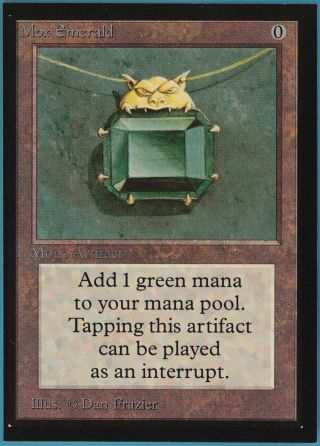 Mox Emerald Collectors 