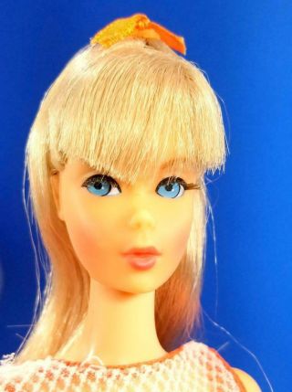 VERY RARE Platinum / Champagne TNT Barbie Doll 1160 MINTY - Vintage 1960 ' s 11