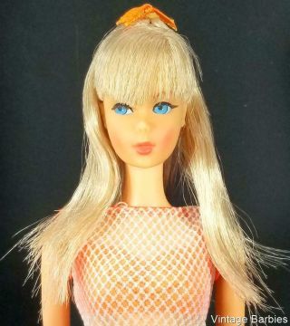 VERY RARE Platinum / Champagne TNT Barbie Doll 1160 MINTY - Vintage 1960 ' s 2