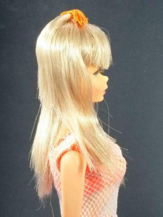 VERY RARE Platinum / Champagne TNT Barbie Doll 1160 MINTY - Vintage 1960 ' s 5