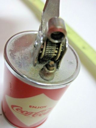Vintage Enjoy Coca - Cola Can Lighter Have a Coke 12 ounce Japan smoking table 6