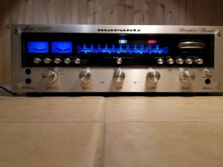 Vintage Marantz 2240 Stereo Receiver,  Serviced,  Cleaned,  With L.  E.  D.  Upgrade