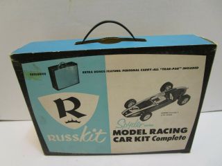 Vintage Russ Kit Spyder Series 1/24 Scale Cooper Formula 1 Slot Car Kit