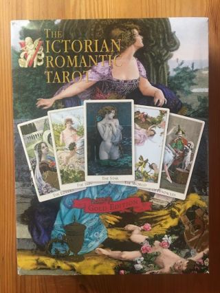 Rare Victorian Romantic Tarot Limited Gold Edition By Baba Studios