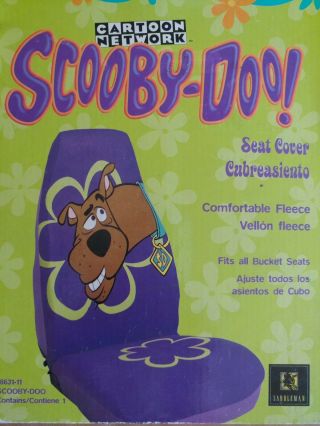 Vintage Scooby Doo Car Seat Cover 2000 Nib Cond.