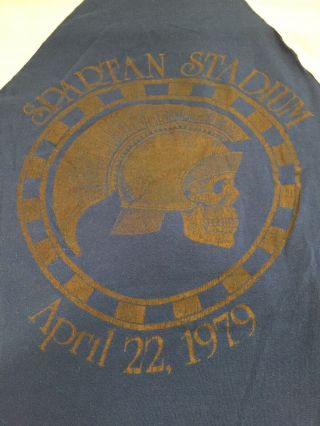 Vintage Grateful Dead Shirt - April 22,  1979 Spartan Stadium