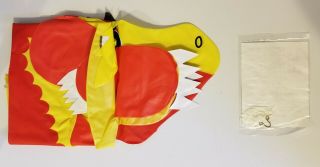 La Choy - Promotional Inflatable Red Dragon - NOS - Never Inflated - Vintage 2