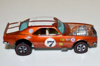 Vintage 1960s Mattel Hot Wheels Redline Orange Heavy Chevy Car