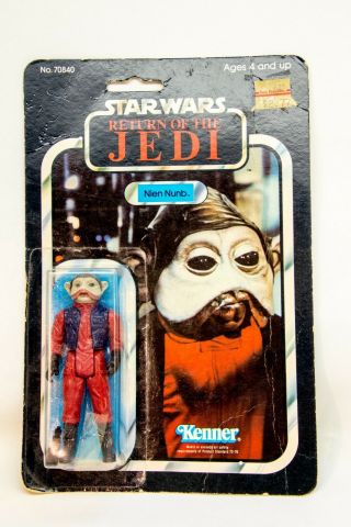 Vintage Star Wars Nien Numb - Return Of The Jedi Kenner 1983