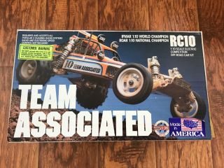 Vintage Team Associated Rc10 Buggy 6016 - Partially Assembled Kit " A " Stamp