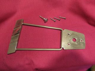 Vintage 1997 Gibson L5 Studio Nickel Tailpiece For Archtop Jazz Guitar 175 350 L