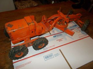 Vintage Doepke Model Toys,  Adams Motor Road Grader Diesel Pressed Steel,  1950s 4