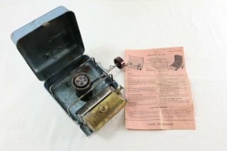Vintage Optimus 111b Vintage Stove Backpacking Cookstove W/ Instructions