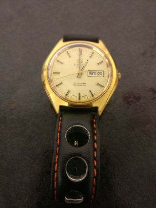 Vintage Tissot Seastar Automatic Swiss Made Men ' s Watch 5