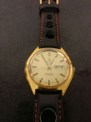 Vintage Tissot Seastar Automatic Swiss Made Men ' s Watch 8