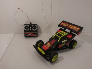 Tyco Rc Wild Thing Radio Controlled Off Road 27mhz Vintage Buggy Vehicle