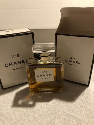 Vintage Chanel No.  5 Perfume Paris 1 Oz.  -
