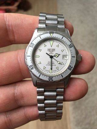Vintage Heuer 2000 Series Professional 972.  013 Quartz Midsize Watch 1693