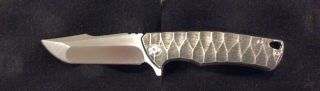 Zieba Knives S1 Mini,  Blade S35vn,  Handle Ti,  M390,  Limited,  Rare