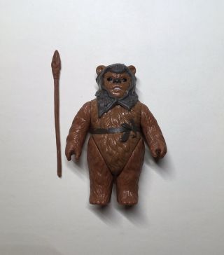 Star Wars Kenner Romba Power Of The Force Potf Last 17 Ewok Vintage 1985