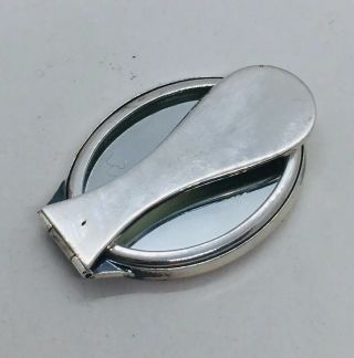 Tiffany & Co.  Italy Vintage Sterling Silver Folding Purse Mirror 5