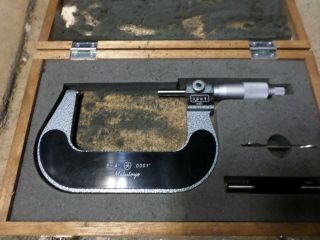 Mitutoyo Vintage,  Digit Outside Digit Micrometer,  Series 193 - 214
