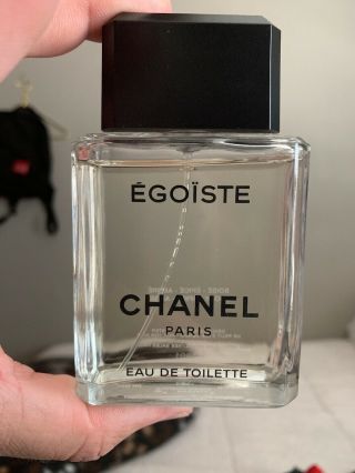 Egoiste Chanel 3.  4 Oz / 100 Ml Edt Spray No Box Full Vintage And Rare