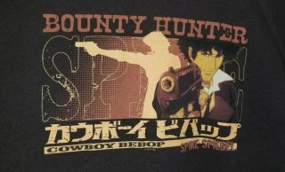 Vintage Cowboy Bebop Bounty Hunter Spike Spiegel T Shirt 90s Japan Japan XL 2