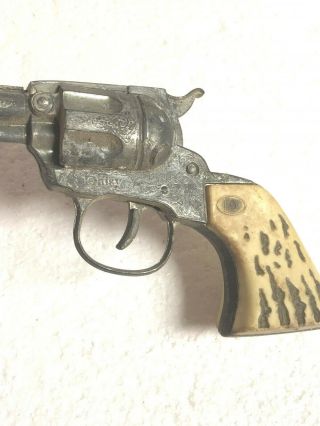 Vintage 1950 ' s Daisy Die - cast Metal Toy Cap Gun - Western Play Pistol 4