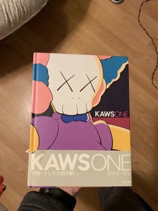 Kaws One Art Work Photo Book Japan Vintage 2001 Rare