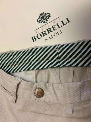 Luigi Borrelli Napoli Luxury Vintage 1957 slacks beige 50 size 2