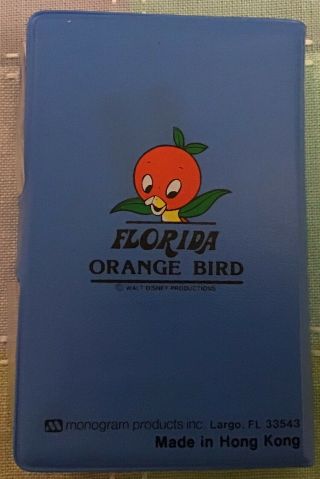 Vintage Walt Disney World Orange Bird Playing Card Deck Set 2