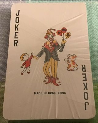 Vintage Walt Disney World Orange Bird Playing Card Deck Set 5