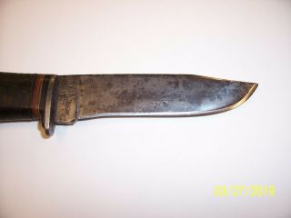 VINTAGE WWII USN MK1 ROBESON SHUREDGE NO.  20 COMBAT KNIFE 2