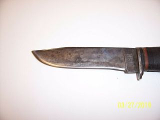 VINTAGE WWII USN MK1 ROBESON SHUREDGE NO.  20 COMBAT KNIFE 5