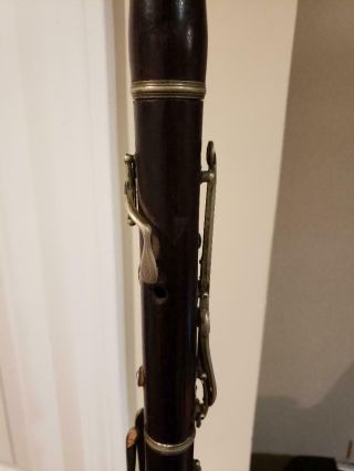 Vintage Buffet Made in France Wood Albert System Clarinet Project 2