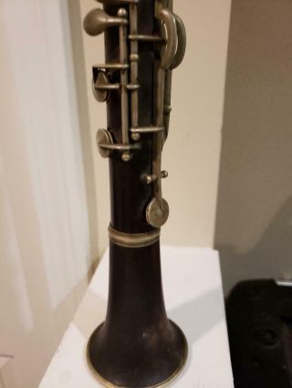 Vintage Buffet Made in France Wood Albert System Clarinet Project 3