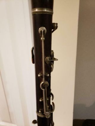 Vintage Buffet Made in France Wood Albert System Clarinet Project 5