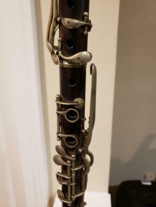 Vintage Buffet Made in France Wood Albert System Clarinet Project 6