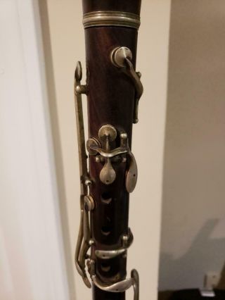 Vintage Buffet Made in France Wood Albert System Clarinet Project 8
