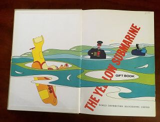 Vintage Beatles.  The Yellow Submarine Gift Book.  1968 3