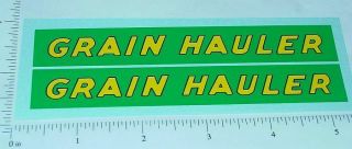 Tonka Grain Hauler Semi Trailer Sticker Set Tk - 020