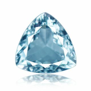 4.  27ct Aquamarine Aa,  Blue From India 100 Natural Earth Mined Rare Top Quality