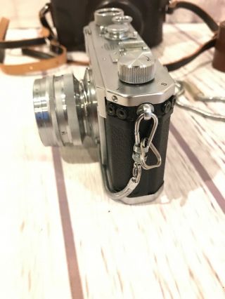 Nikon S Rangefinder Camera w/5cm F/2 Nippon Kogaku Tokyo Lens 6108444 RARE 10