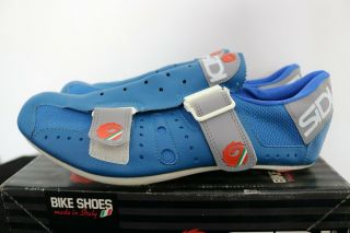 Nos Rare Sidi Cycling Leather Shoes Size 46 Europe 11.  5 Usa Vintage