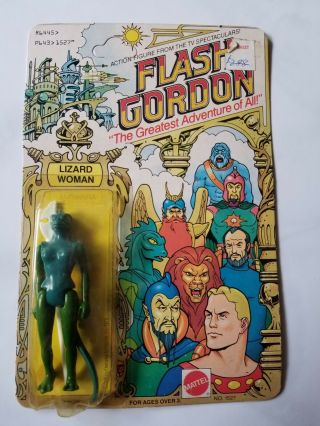 Flash Gordon Lizard Woman.  Vintage.  Mattel.  1979.