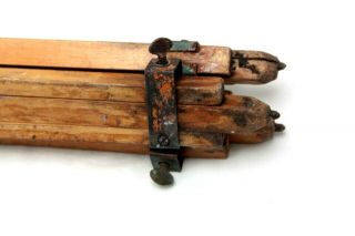 vintage wooden THE ARROW TRIPOD,  Sherwood,  Birmingham,  wood,  ball socket head 4
