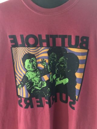 Butthole Surfers Official Vintage Shirt Rare 2xl Grunge Nirvana Melvins Pixies