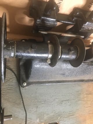 Vintage Cast Iron Key Cutting Machine 2